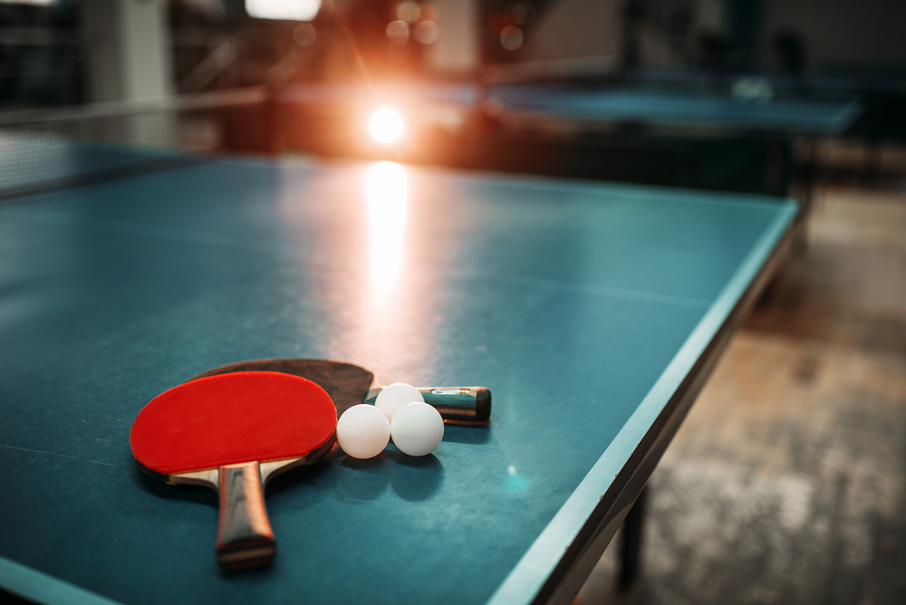 ping pong table care