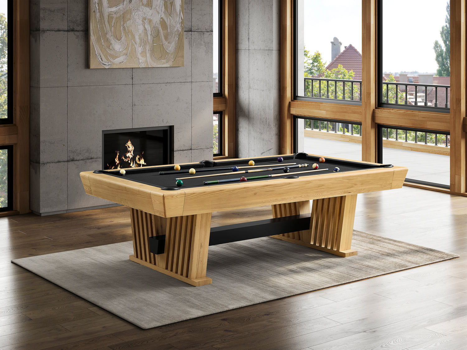 Forge BT HA Room Shot with Balls Cues[1]